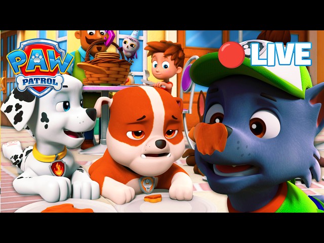 🔴 LIVE | Breakfast Cartoons With the PAW Patrol 🐶 | PAW Patrol
