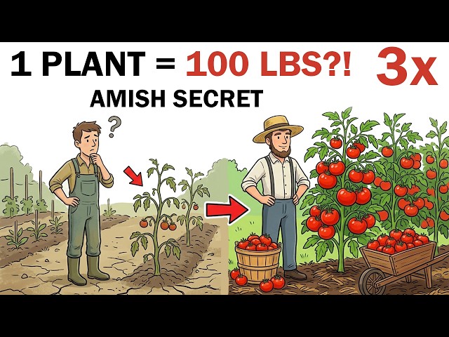 The Amish Tomato Secret: 100 lbs. from a Single Plant!