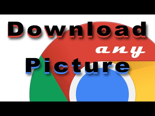 Save any image in Google Chrome with Developer Tools