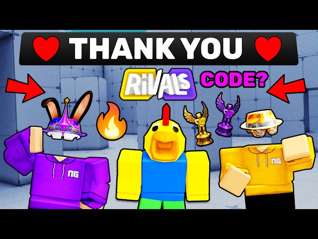 Rivals WON... OMG! (Roblox Rivals News) + New Code?