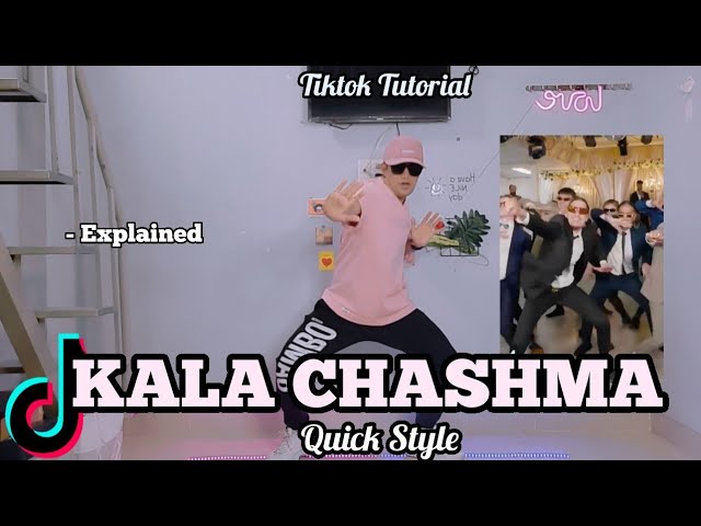 KALA CHASHMA Dance Challenge by Quick Style | Tiktok Tutorial | Easy Step by step for beginners