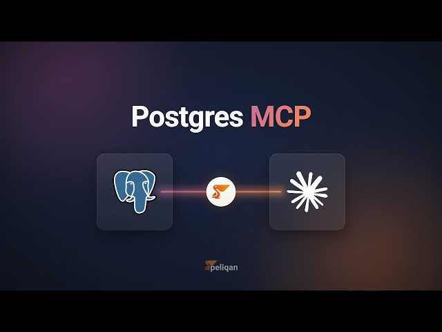 Postgres MCP server for AI: Connect PostgreSQL to Claude, Cursor & ChatGPT | Peliqan MCP