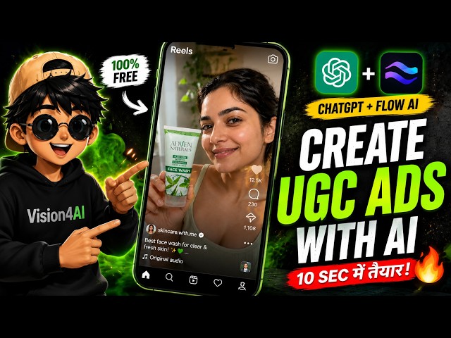 Create Ugc Ads With AI For Free | Full Tutorial 2026