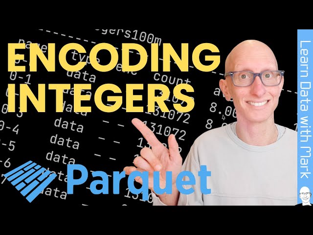 How are integers encoded in Apache Parquet?