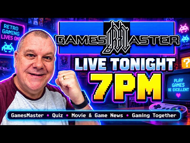 Can You Beat the Retro Gaming Quiz? 🎮 LIVE Tonight!