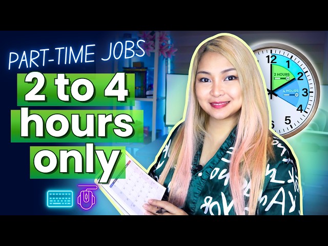 EARN EXTRA | Part-time Online Jobs You Can Try Today