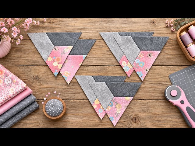 Easy Patchwork Block Tutorial | Beautiful Quilt Block for Beginners