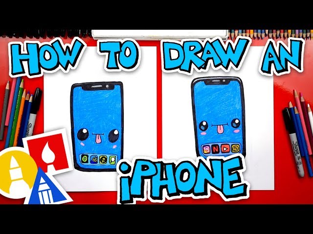 How To Draw A Funny iPhone