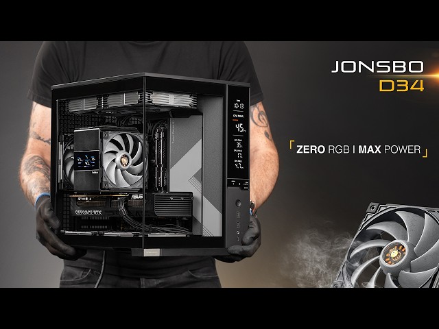 Jonsbo D34: This is Pure Micro ATX Perfection | Compact RTX 5080 PC Build