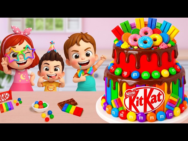 Miniature Rainbow Cake Tutorial 🌈 Beautiful Amazing Mini Rainbow Chocolate Cake Recipe 💖 Yummy Teeny