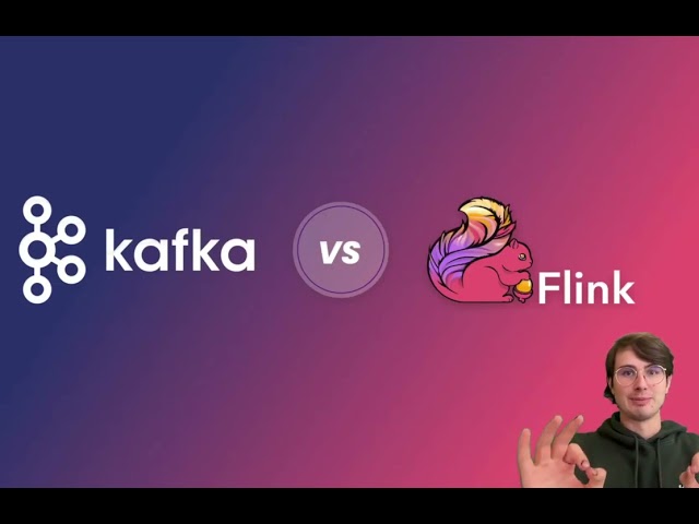 Apache Kafka Vs. Apache Flink