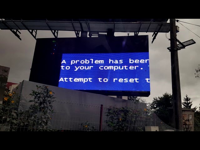 Windows errors in funny places and strange places 2021