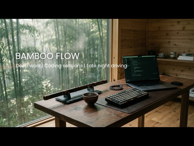 Bamboo Flow ✦ 1 Hour Uplifting Chinese Lo-Fi EDM Loop [Focus / Coding / Flow]