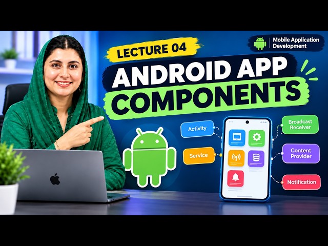 Components of Android Application Explained | Activity, Service, Broadcast Receiver Content Provider