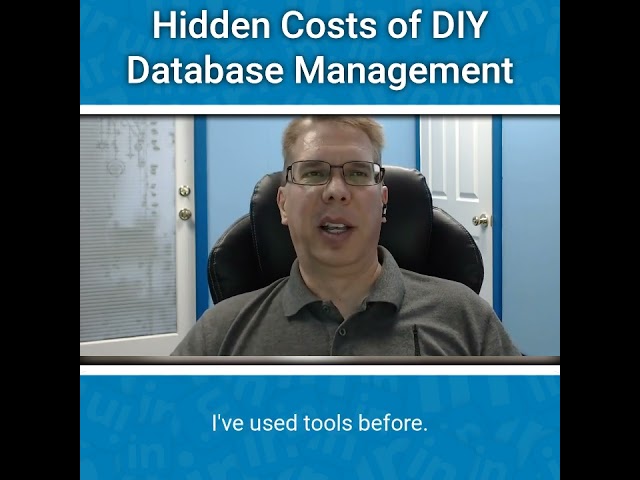 Hidden Costs of DIY Database Management | SQL Server Consulting and Management Services.