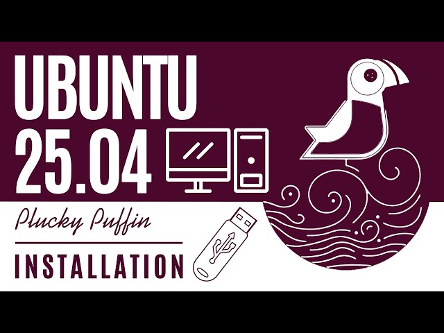 How to Install Ubuntu 25.04 on a New Blank Hard Drive (Fresh Installation)