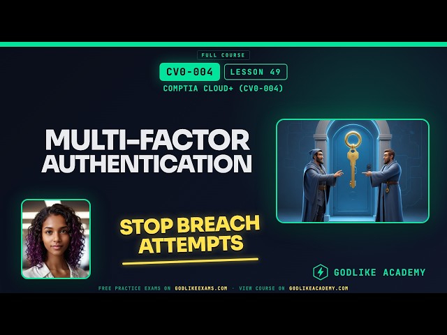 CV0-004 CompTIA Cloud+ · Lesson 49: Multi-Factor Authentication Essentials