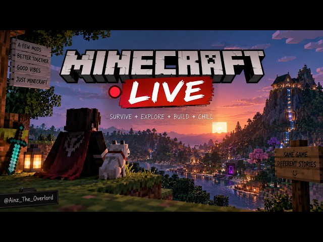 Starting a BRAND NEW Modded Minecraft World ⚔️ | LIVE