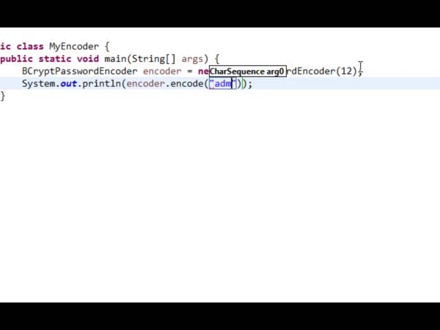 Spring security tutorial #2: Password hashing