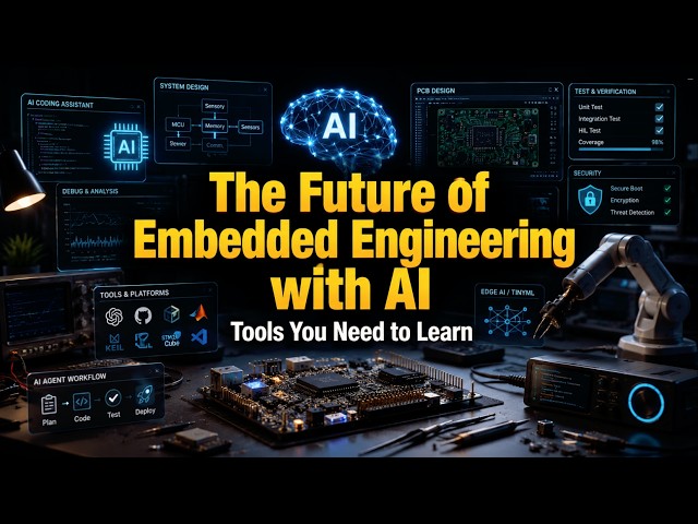 🧠 How AI is Transforming Embedded Systems | Will AI Replace Embedded Eng. ? | Future Embedded Tools