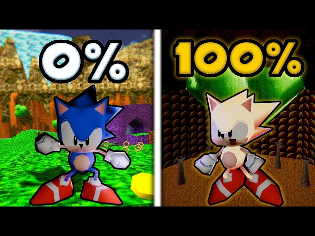 I Played 100% of Sonic The Hedgehog 1996