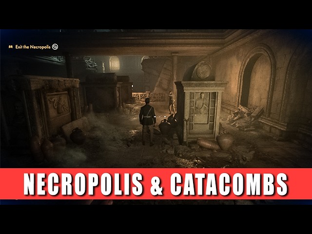 Find a Way Out, Exit the Necropolis and Catacombs Indiana Jones and the Great Circle