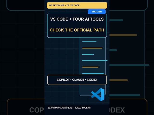 VS CODE AI Setup in 60 Seconds:Official vs CLI vs Third Party #Shorts #aicoding #githubcopilot #ai코딩
