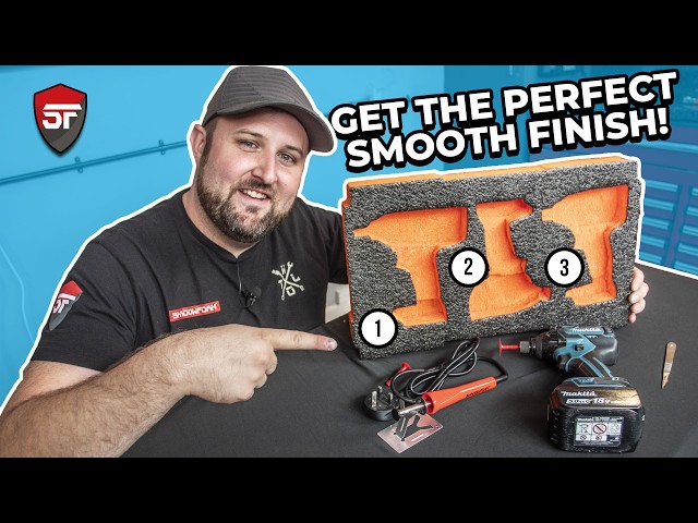 How to Get a Smooth Bottom on your Shadow Foam Insert!