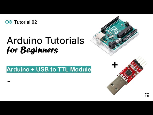Uploading a sketch to Arduino using USB to TTL Module (CP2102) | Arduino tutorials for Beginners 2