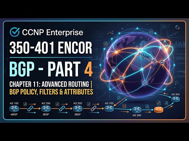 CCNP Enterprise - 350-401 ENCOR - Chapter 11. BGP - Part 4