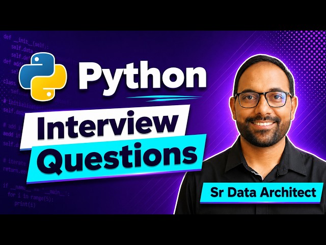 Python Interview Questions and Answers