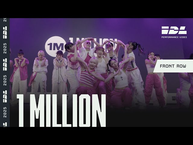 1MILLION Round 1 Front Row | IDL Launch 2025
