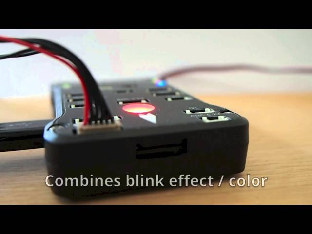 PX4 Pixhawk Multicolor Led in action