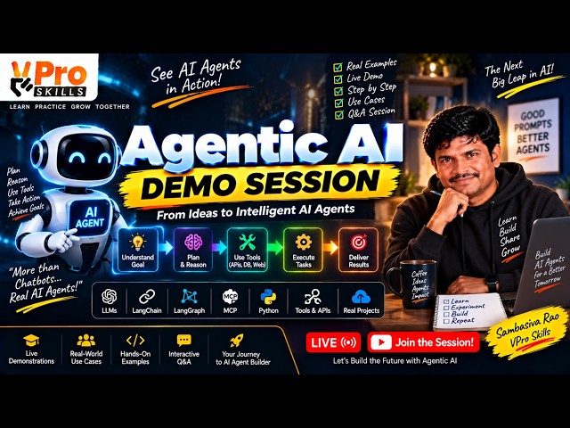 Agentic AI Demo Session | See AI Agents in Action with Real Examples