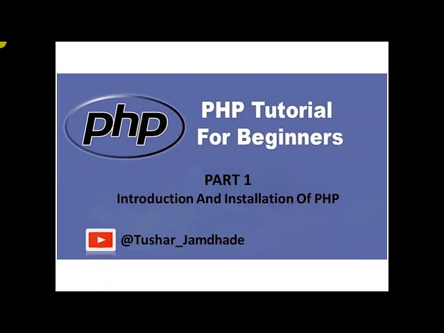 introduction of php in hindi #php_Part_1