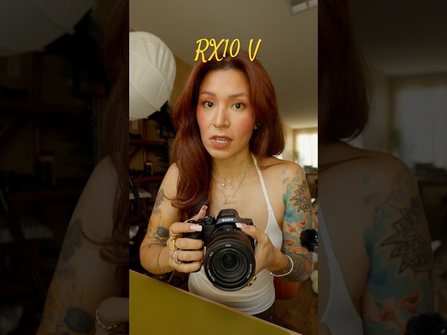 Lazy Girl Tech: Sony dropped a new camera ✨ Should you care about the RX10 V ??