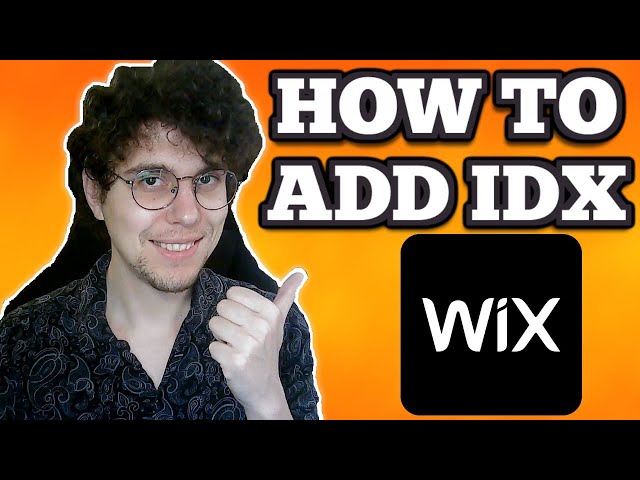 How To Add IDX To Wix Website (Real Estate)