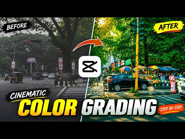 Master Colour Grading in CapCut | Cinematic Colour Grading Tutorial in CapCut | CapCut Video Editing