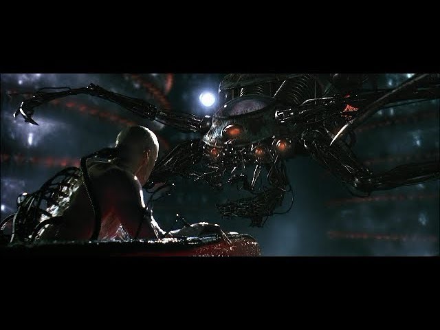 THE MATRIX---NEO TAKES THE RED PILL AND WAKES UP IN THE REAL WORLD ---FULL HD