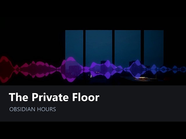 The Private Floor — 90 BPM Dark Focus Electronica | Silent Circuit