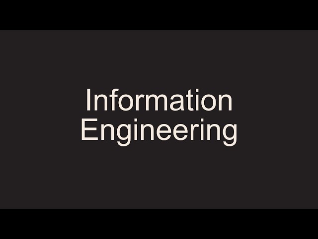 Information Engineering — 100 English Sentences | Read Twice