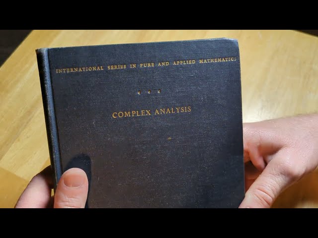 Complex Analysis
