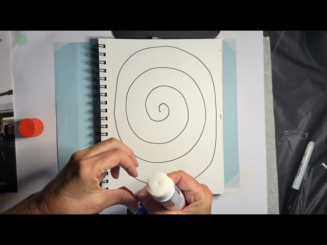 Grab a Magazine & Make THIS! The Easiest Art Journal Experiment EVER! -- Fun Freedom Friday