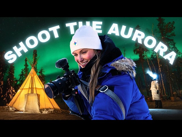 COME AURORA CHASING WITH ME! (how to shoot northern lights + Sony a7S III & 24mm GM)