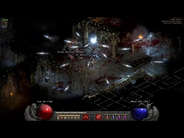 Diablo II: Resurrected - Hardcore Sorceress Nightmare