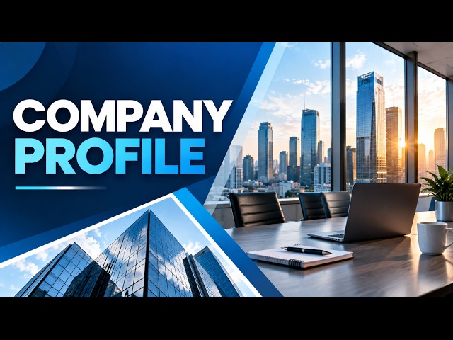 Company Profile PowerPoint Template | Professional Business Presentation.