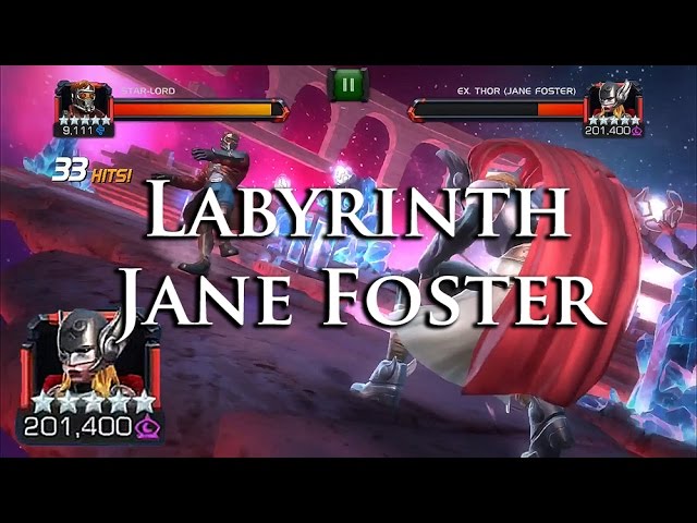 Labyrinth of Legends - Jane Foster [Lady Thor] BEATEN!