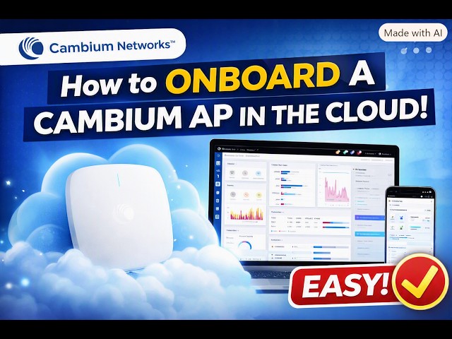 How to Onboard Cambium AP in Cloud | Full Setup Guide | Step‑by‑Step Setup Tutorial (OPe TechLab)