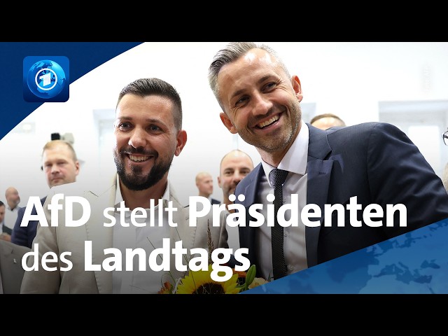 Große Bühne für AfD: Erster Landtag in Sachsen-Anhalt  | 🌍 tagesschau24 Top-Thema, 6.10.2026