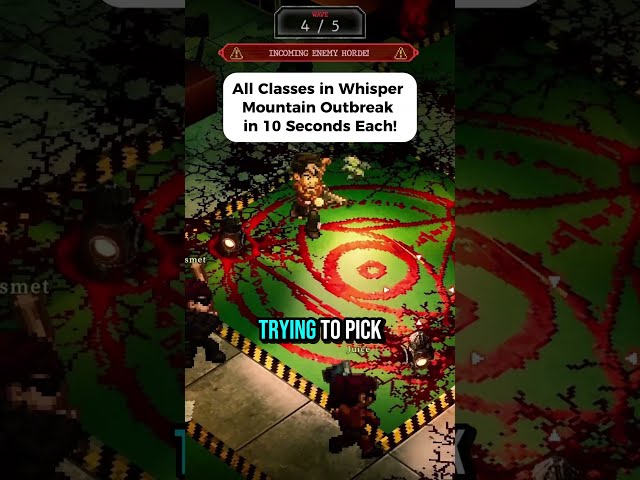 All Classes in Whisper Mountain Outbreak in 10 Seconds Each!